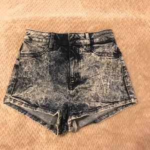 High waisted shorts